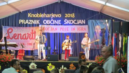 KNOBLEHARJEVO 2018 - Zabavni večer s skupino Lenarti 1